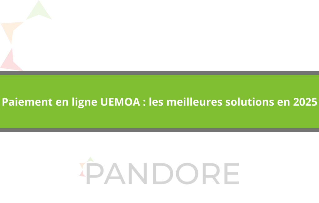 Paiement en ligne UEMOA